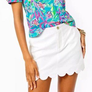 Lilly Pulitzer White Skort size 8